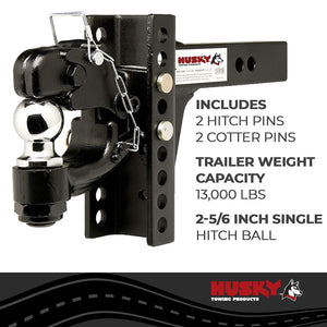 Husky Towing 33110 Pintle Hook||hus_33110_Adjustable Ball Mount Pintle Kit_B2c_3.Jpg||87||hus33110||1148843