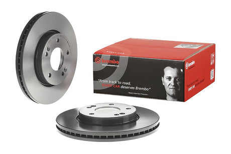 Product of Brembo 09B55111C02 Vented 1 Piece Brake Rotor 