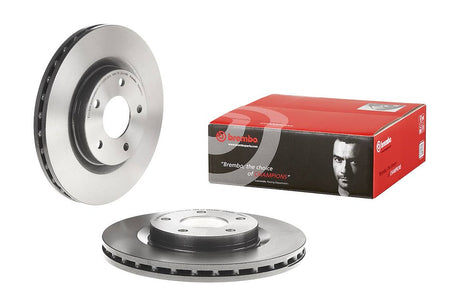 Product of Brembo 09A63711C02 Vented 1 Piece Brake Rotor 