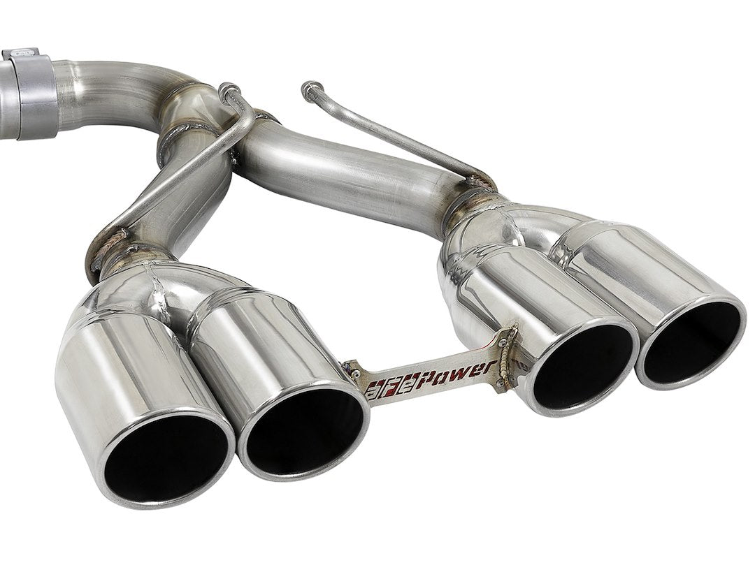Product of Advanced FLOW Engineering 49-38071-P Rebel Cat-Back System Single Exhaust System Kit 