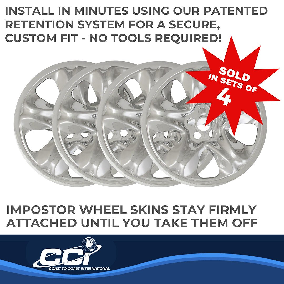 Product of Coast To Coast IWCIMP95X Silver Set Of 4 
