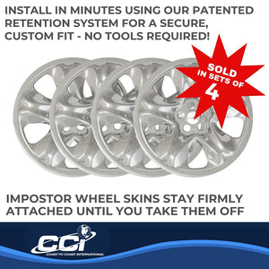 Product of Coast To Coast IWCIMP95X Silver Set Of 4 