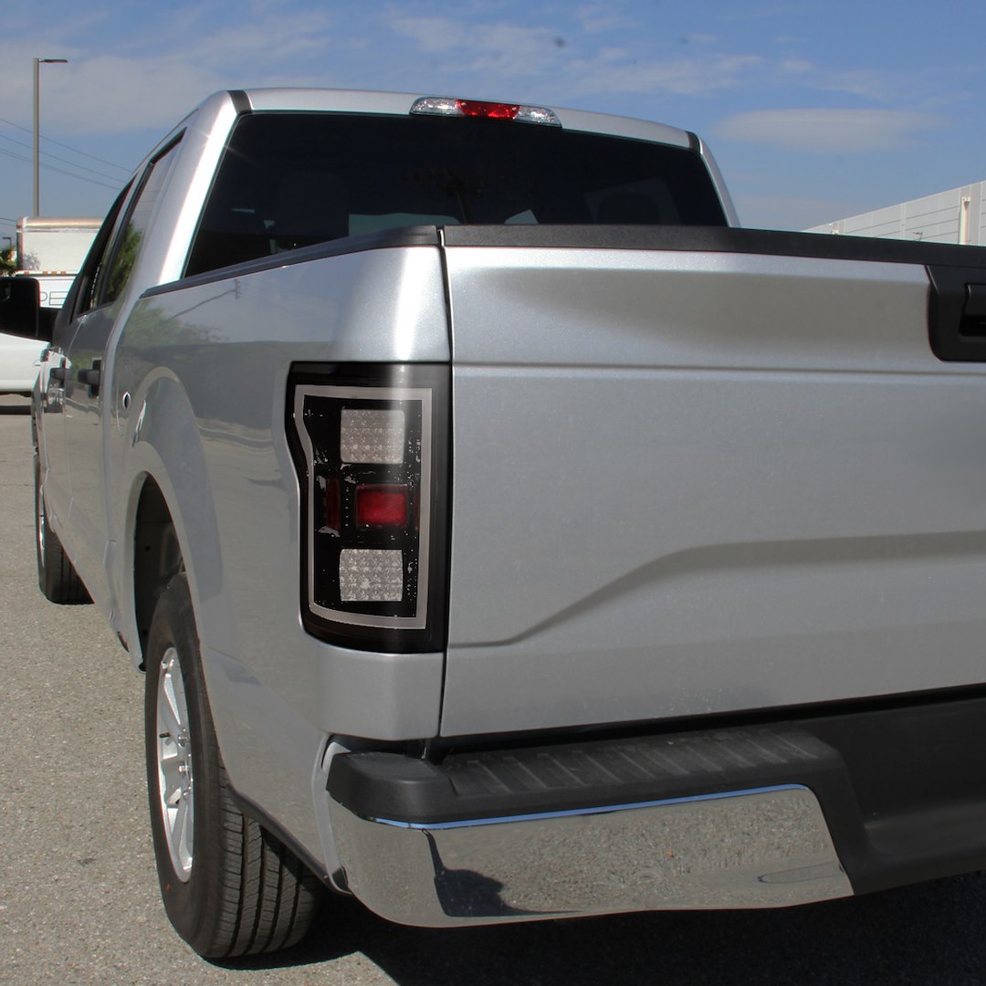 Product of Spec-D Tuning LT-F15018BBLED-TM Tail Light Assembly 