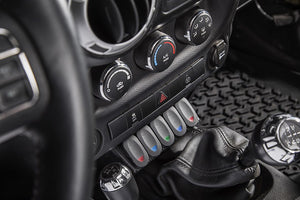 Rugged Ridge 17235.54 Switch Panel||17235_54_Installed2.Jpg||90||o311723554||1568044