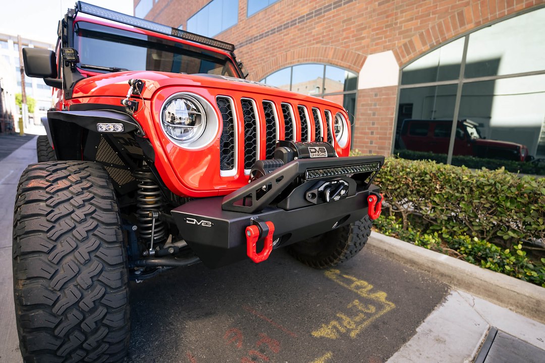Product of DV8 Offroad FBJL-06 Steel Powder Coated Bumper 