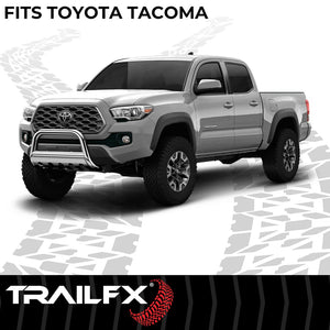 Product of TrailFX B0030S Bull Bar Polished 3 Inch Yes with skid plate 