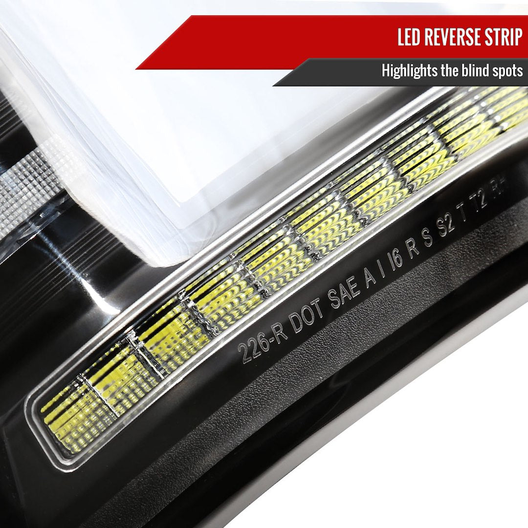 Spec-D Tuning Lt-F15015jmled-Sq-Rs Tail Light Assembly||||90||sdtltf15015jm||1918968