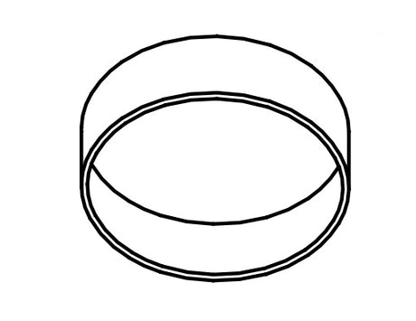 Product of Ventline Bva0228-05-46 Exhaust Fan Trim Ring Extension
