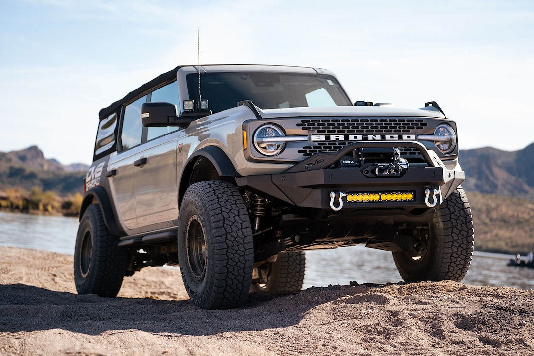 Product of DV8 Offroad FBBR-02 FS-15 Steel Powder Coated Bumper 