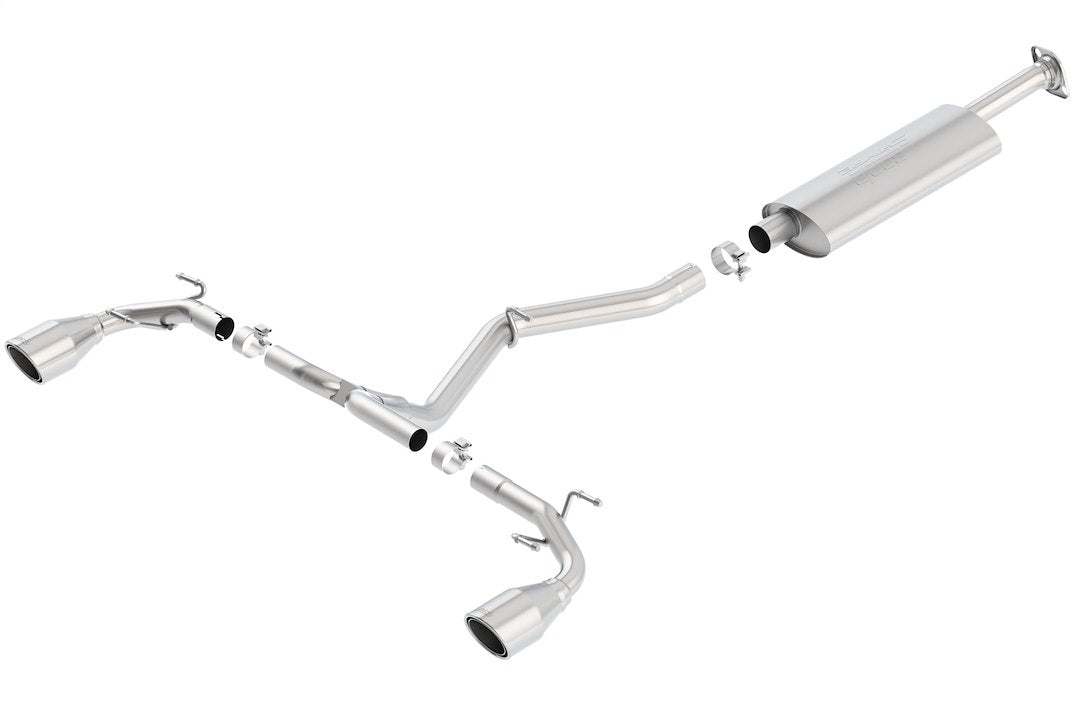 Product of Borla 140496 Cat-Back System Single Exhaust System Kit 