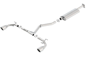 Product of Borla 140496 Cat-Back System Single Exhaust System Kit 