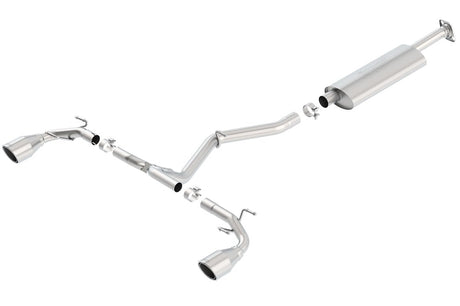 Product of Borla 140496 Cat-Back System Single Exhaust System Kit 