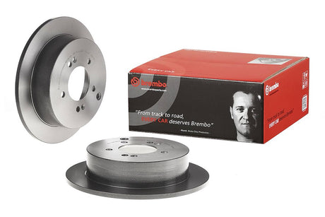 Product of Brembo 08A44611C02 Solid 1 Piece Brake Rotor 
