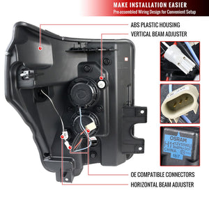 Spec-D Tuning 2lhp-F25011jm-Tm Headlight Assembly||2lhp-F25011jm-Tm_7.Jpg||92||sdtf25011jmtm||1158385