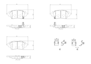 Brembo P83178n Brake Pad||p83178n_2.Png||87||brmp83178n||2104752