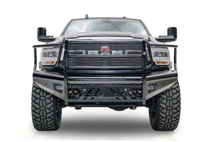 Product of Fab Fours DR19-S4460-1 Black Steel Steel Gloss Powder Coated Bumper 