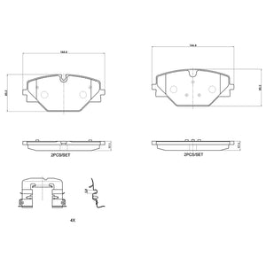 Brembo P44032 Brake Pad||p44032_Drw.Jpg||91||brmp44032||1754994