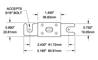 Product of Blue Sea 5128-Bss Fuse