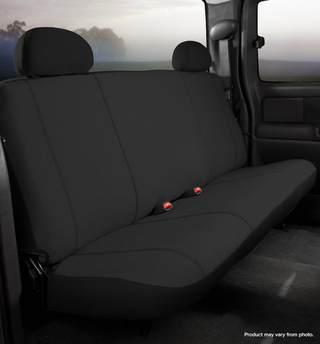 Product of Fia SP85-12 BLACK Seat Protector Black Polyester Seat Cover 