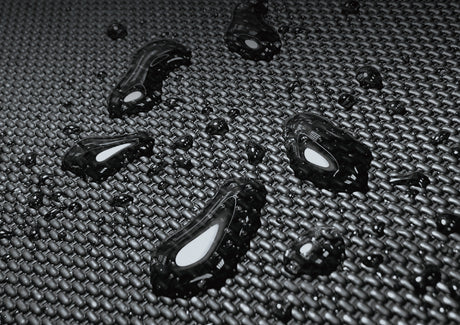 Product of 3D Mats KAGU L1FR12301509 Black Thermoplastic Rubber Of Carbon Fiber Texture Floor Liner 