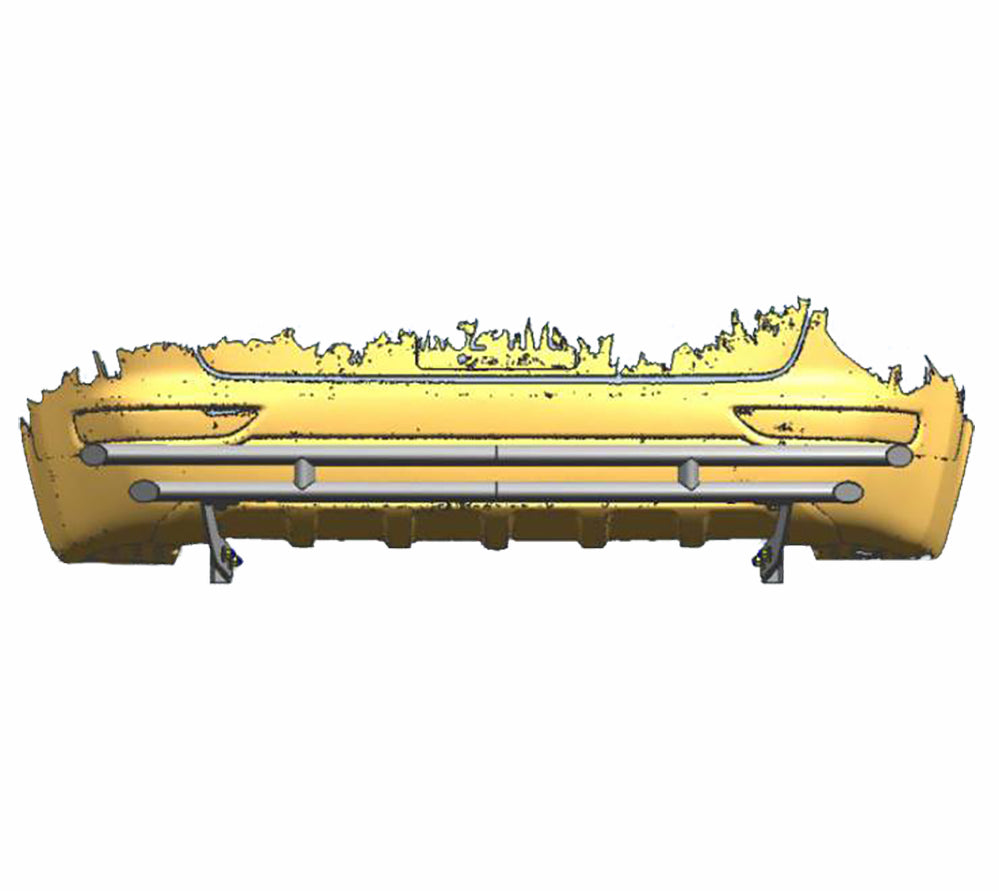 Product of Black Horse Offroad 8vw01ss-Dl Bumper Guard