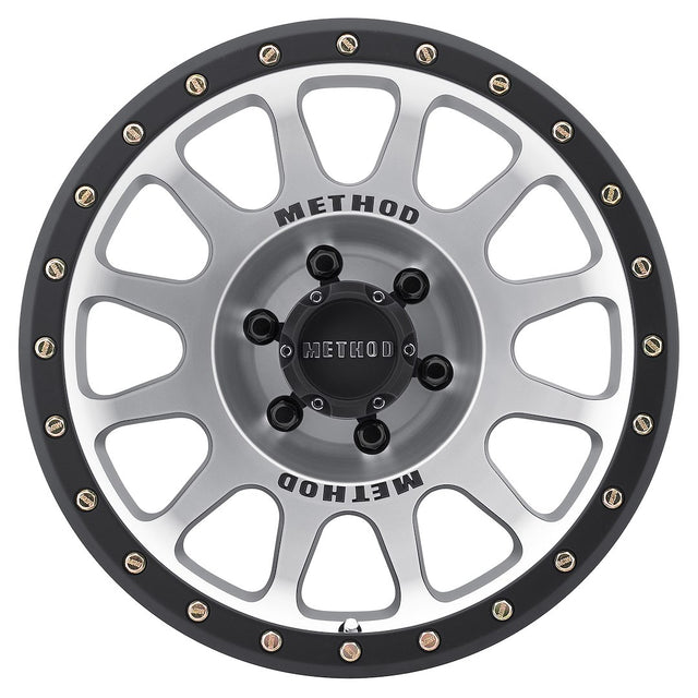 Product of Method Race Wheels 18x9 Black With Natural Face Wheel - Not Applicable Bolt Pattern 