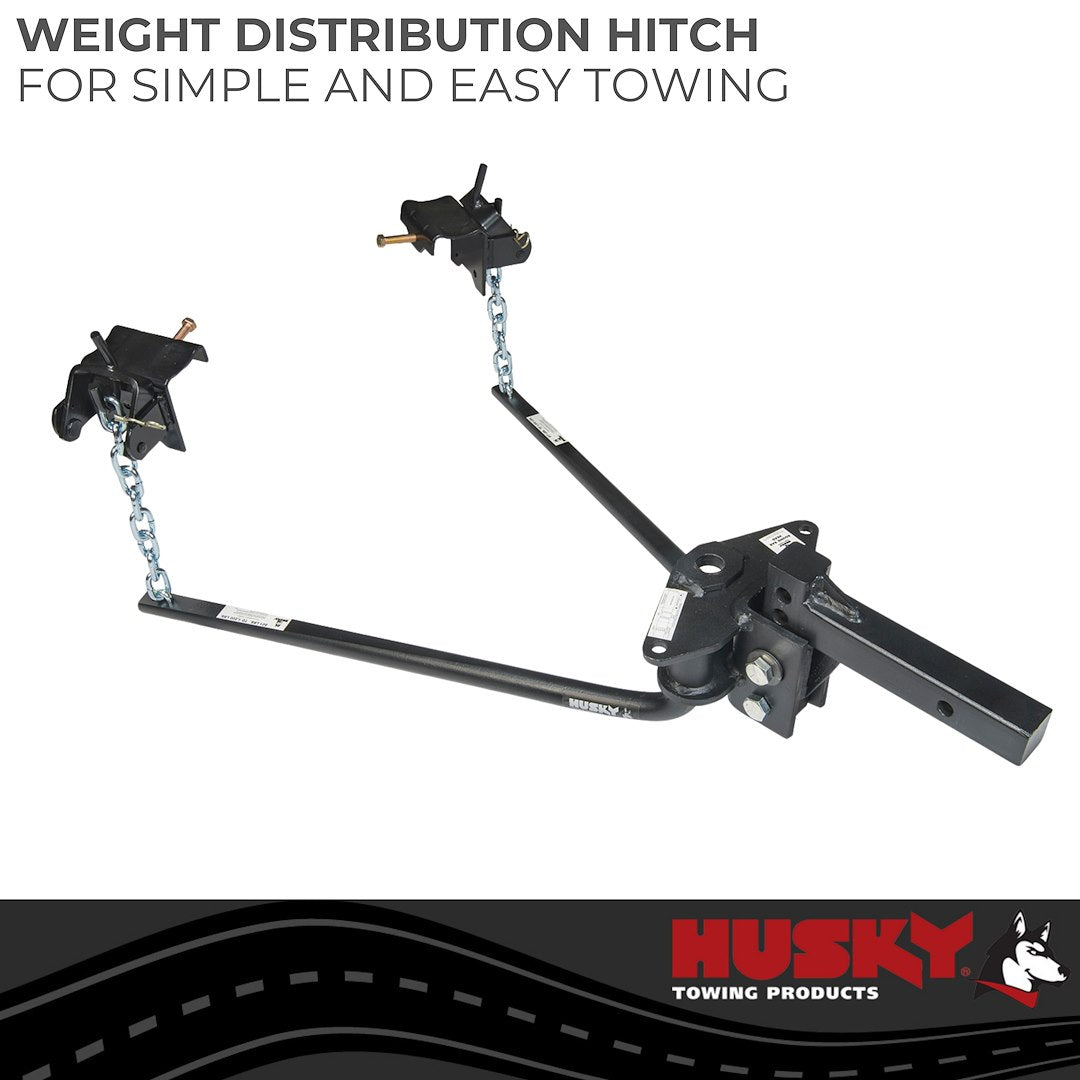Product of Husky Towing 31423 12000 Pound Round Bar Weight Distribution Hitch 