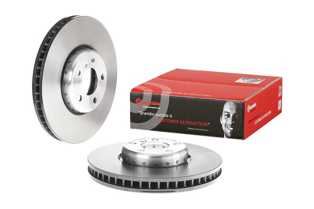 Product of Brembo 09C40613C02 Vented 1 Piece Brake Rotor 