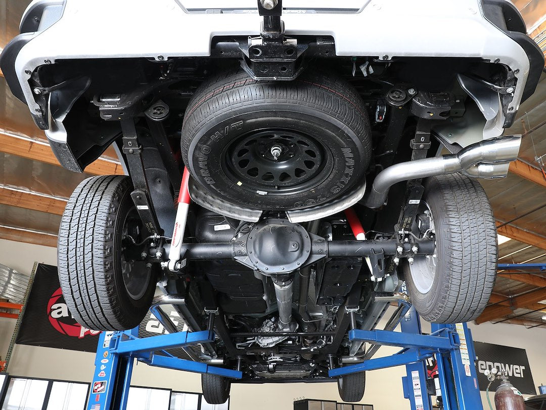 Product of Advanced FLOW Engineering 49-34129-P Rebel XD Diesel Particulate Filter (DPF) Back System Single Exhaust System Kit 