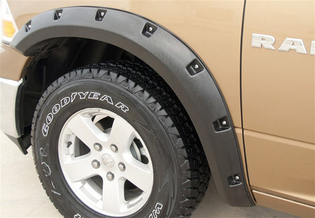 Product of Lund International RX204T Pocket Style/ Exposed Fasteners Black Fender Flare - Set Of 4 