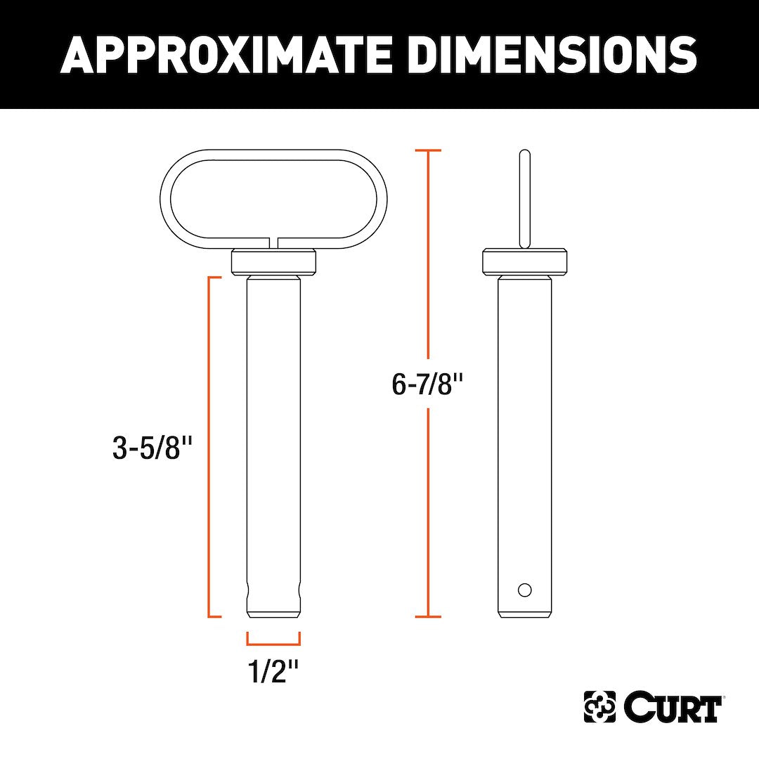 Curt 45805 Trailer Hitch Pin||45805_3008x1990_Ca.Jpg||88||c9345805||1489447