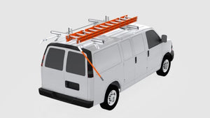 Product of Masterack 02P742KP 75 Pound Aluminum Ladder Rack 