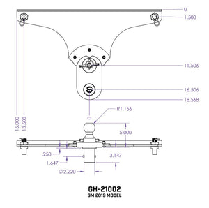 Product of Gen-Y Hitch Gh-21002 Gooseneck Trailer Hitch Ball