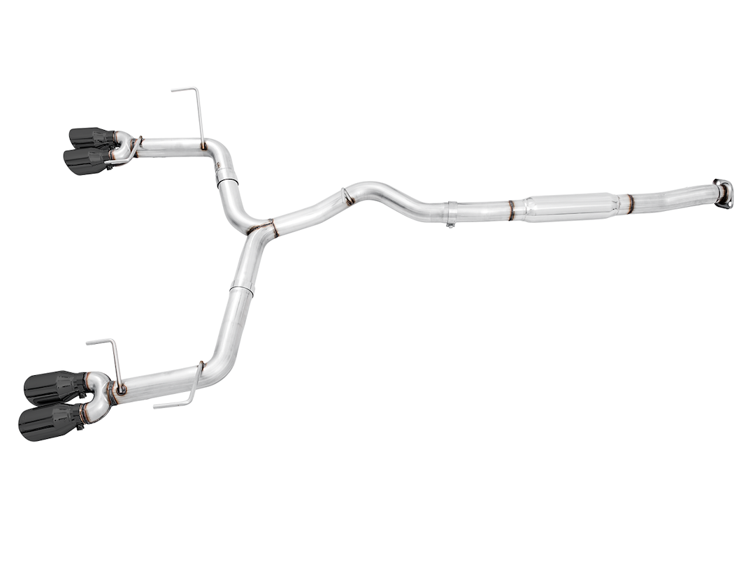 Product of AWE Tuning 3020-43066 Track Edition Cat-Back System Dual Exhaust System Kit 