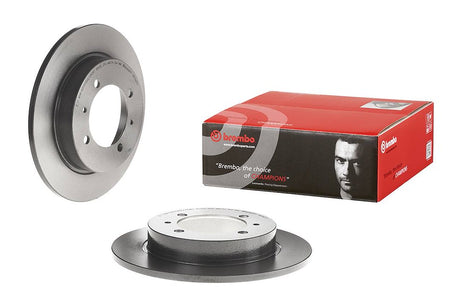 Product of Brembo 08704211C02 Solid 1 Piece Brake Rotor 