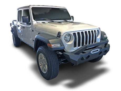 Product of TrailFX JL08T TFX Jeep Products Steel Textured Powder Coated Bumper 