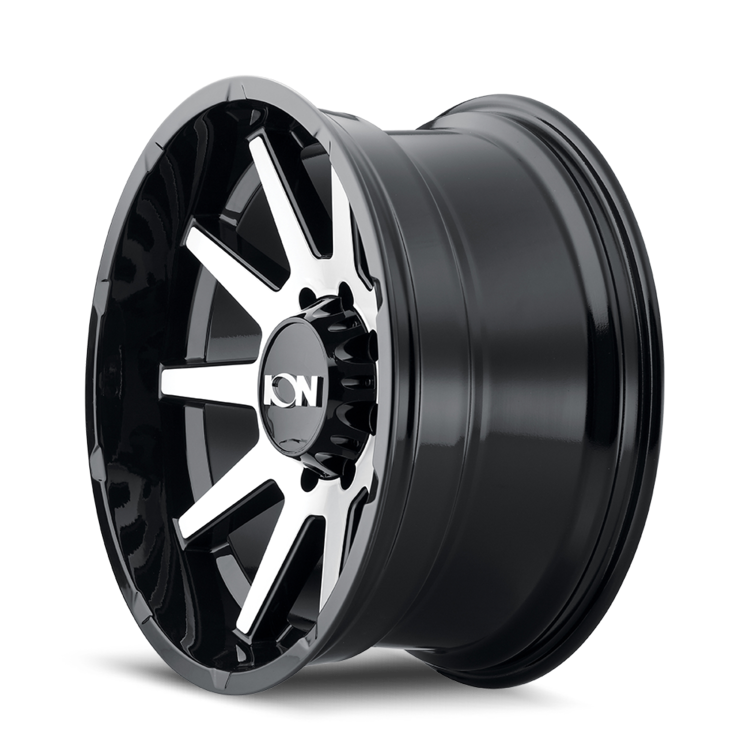 Ion Wheels 143-2181bm Wheel||series 143_Gloss Black With Machined Face_8 Lug_1.Png||86||wghc000003117||1722404