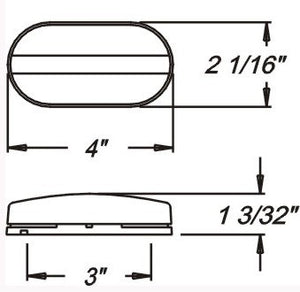 Product of Optronics Mc31rs Trailer Light