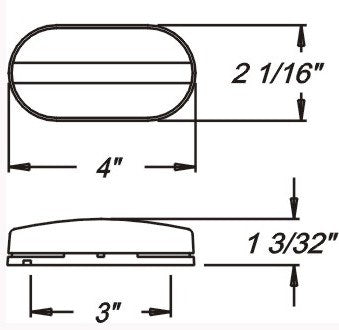 Product of Optronics Mc31rs Trailer Light