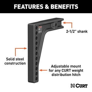 Curt 17132 Weight Distribution Hitch Shank||17132_3008x1990_Fa.Jpg||86||c9317132||852042