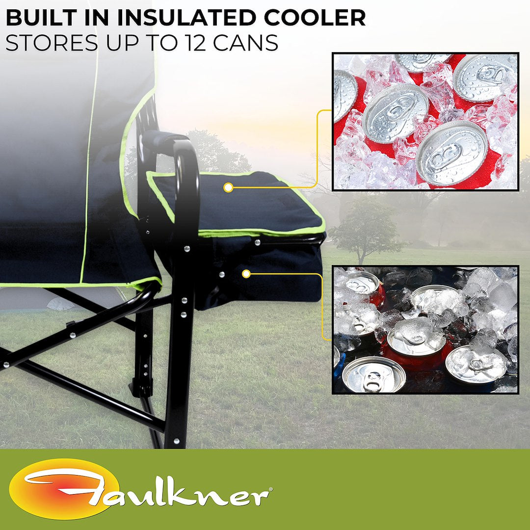Faulkner 69230 Camping Chair||flk_69230_El Capitan Director Chair_Blue Green_B2c_6.Jpg||90||flk69230||2101179