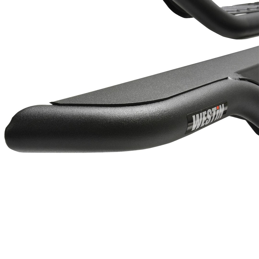 Product of Westin Automotive 20-14085 Outlaw Nerf Bar With Drop Down Steps 