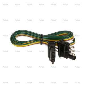 Product of Pollak 12-413E Trailer/ Vehicle End 4 Flat Trailer Wiring Connector 