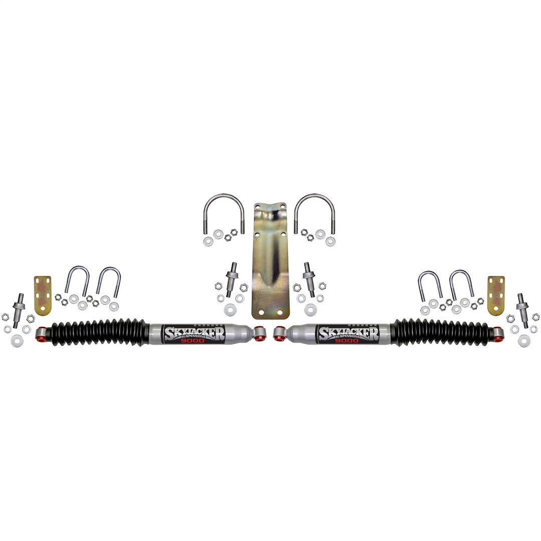 Product of Skyjacker Suspensions 9220 Dual Monotube Steering Stabilizer 