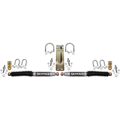 Product of Skyjacker Suspensions 9220 Dual Monotube Steering Stabilizer 
