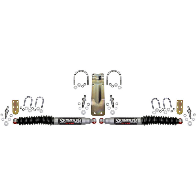 Product of Skyjacker Suspensions 9220 Dual Monotube Steering Stabilizer 
