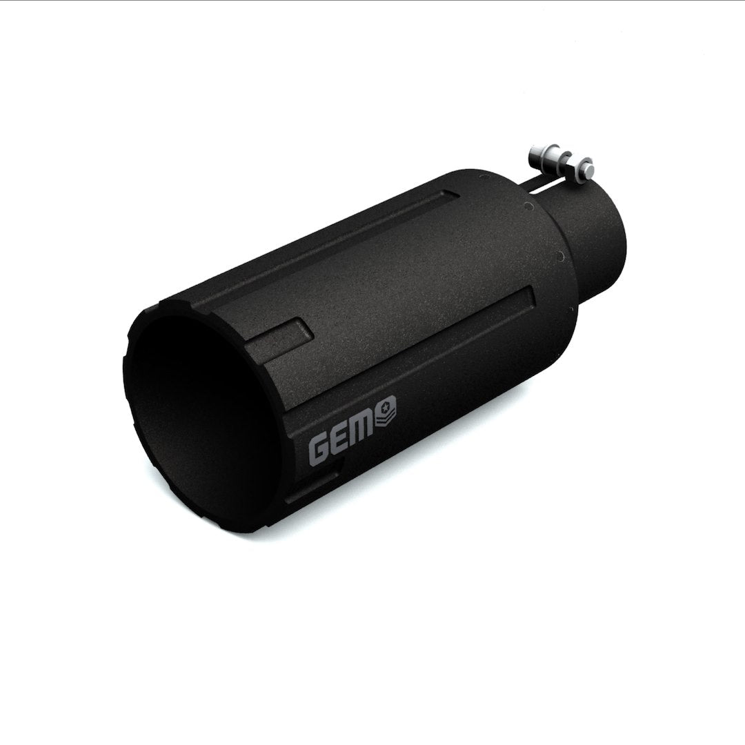 Gem Tube Products B10275 Exhaust Tail Pipe Tip||barrel Black Single.Jpg||85||gemb10275||1029175