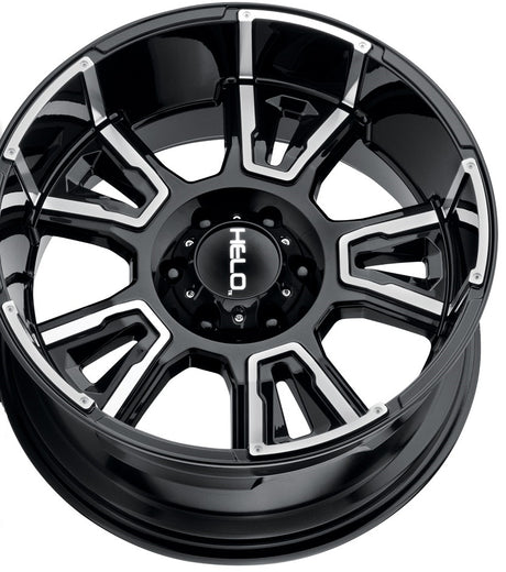 Product of American Racing Wheels 20x9 Black With Natural Face Wheel - 5x5.00 Bolt Pattern 
