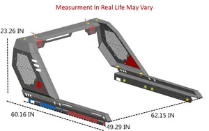 Black Horse Offroad Virb09b-Kit Truck Bed Bar||virb09b-Kit_13.Jpeg||95||blkvirb09bkit||2239567