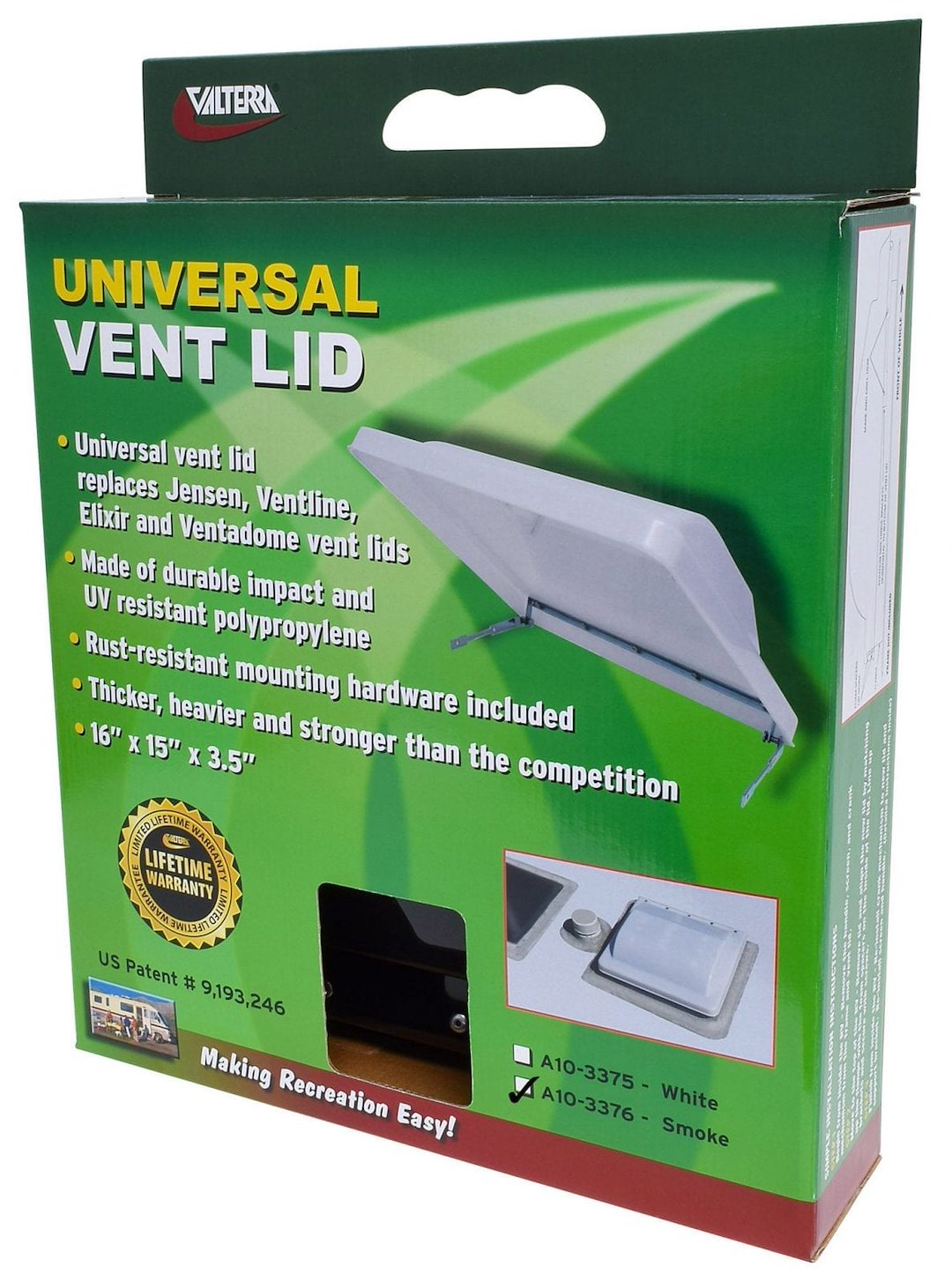 Product of Valterra A10-3375 Roof Vent Lid